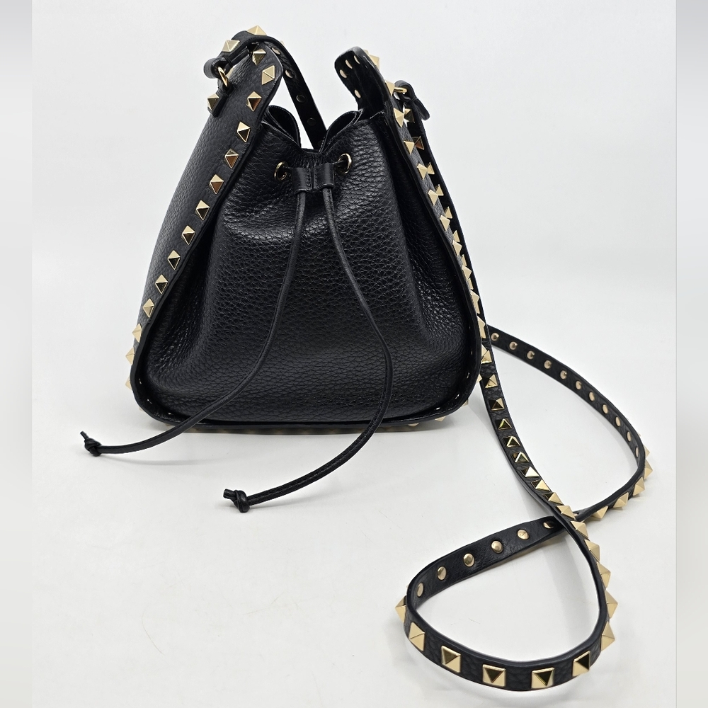 Valentino Garavani Rockstud Bucket Crossbody Bag